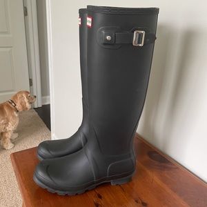 Hunter rain boots
